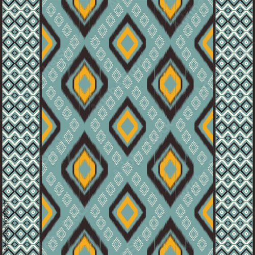 Geometric Ethnic Patterns. American, African,Western, Aztec, motif Navajo, and bohemian pattern styles. designed for background,wallpaper,print, carpet,wrapping,tile,salong, batik.vector illustration