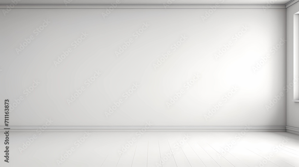 custom made wallpaper toronto digitalEmpty white concrete room and floor background, Perspective grey gradient concrete room for interior background, backdrop,  Gray grunge cement room with space for product display mockup, template