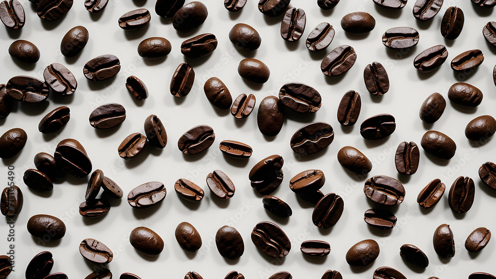 Obraz premium coffee beans background