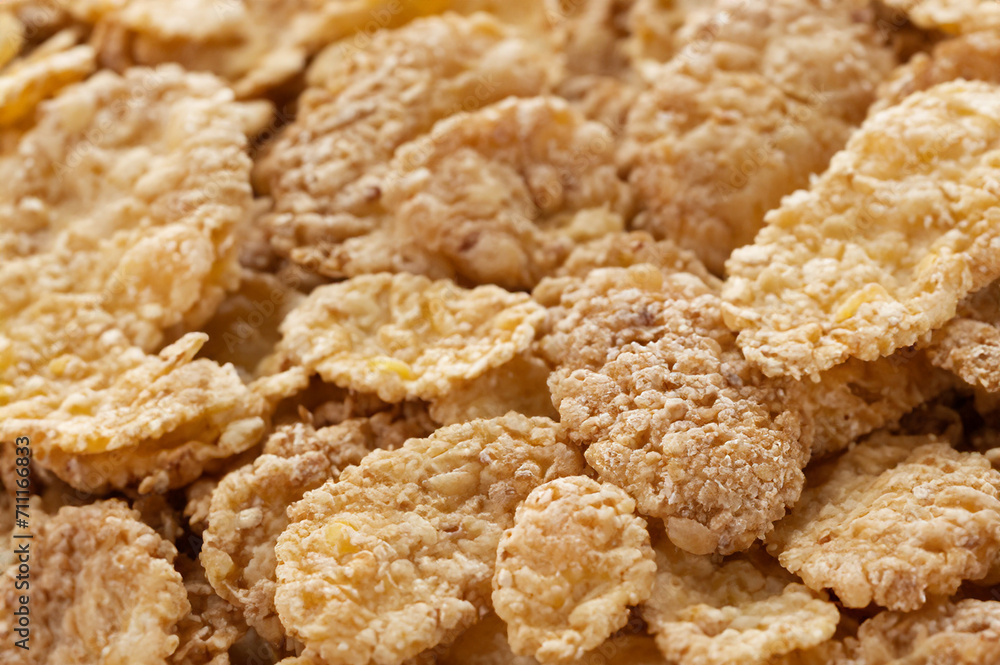 Close up whole grain cereal with breakfast, Close up whole grain cereal with breakfast,