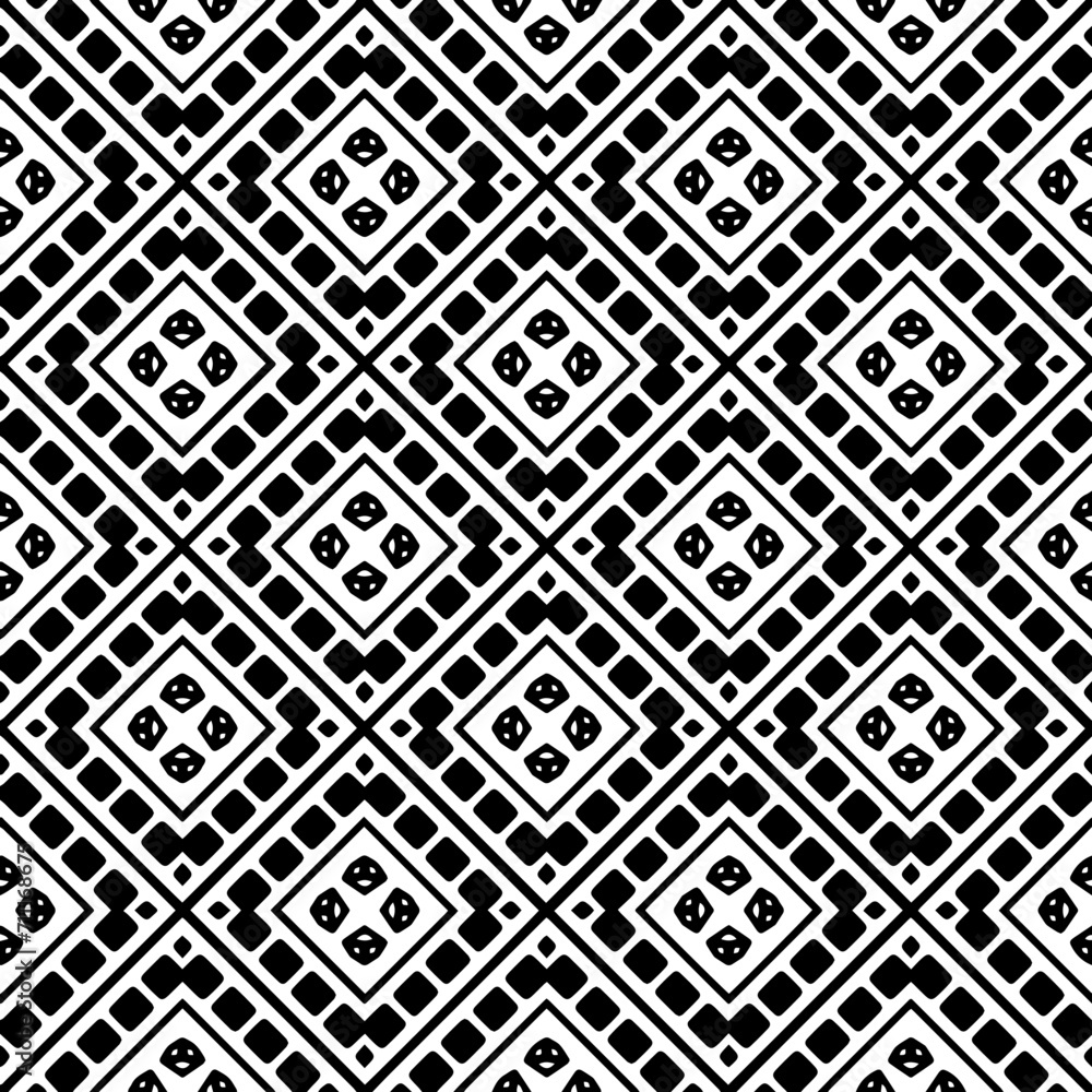 White background with black pattern. Seamless texture for fashion, textile design, on wall paper, wrapping paper, fabrics and home decor. Simple repeat pattern. White background with black pattern. Seamless texture for fashion, textile design, on wall paper, wrapping paper, fabrics and home decor. Simple repeat pattern.