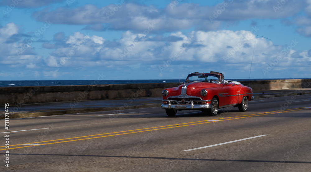 Classic American Cars in Havana, Cuba