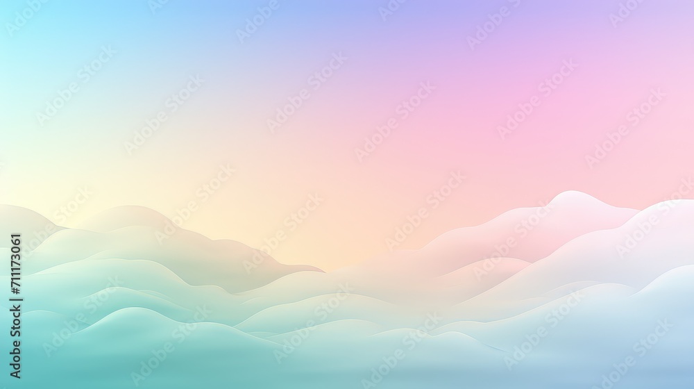 soft pastel rainbow background illustration gentle dreamy, serene soothing, ethereal delicate soft pastel rainbow background