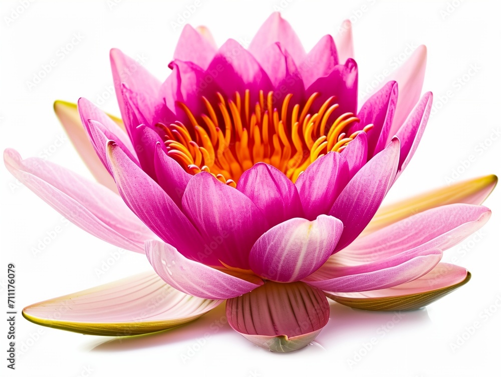Obraz premium Pink lotus flower.