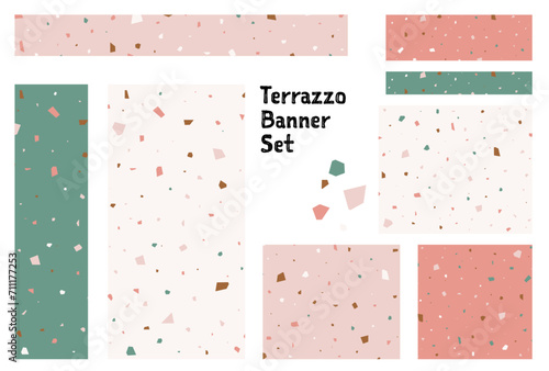 バナーセット_テラゾ柄