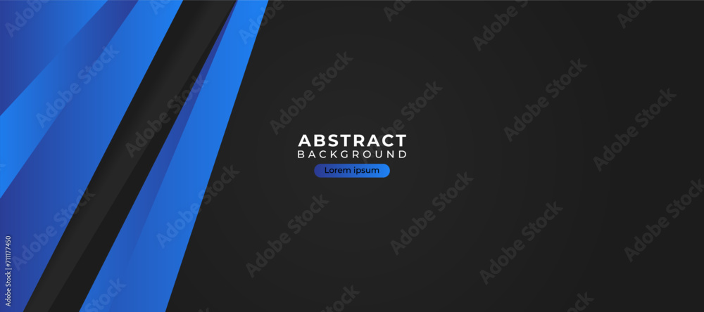 Abstract blue corporate background with copy space for text.   versatile design suitable for presentations, websites, social media posts, and print materials. - obrazy, fototapety, plakaty 