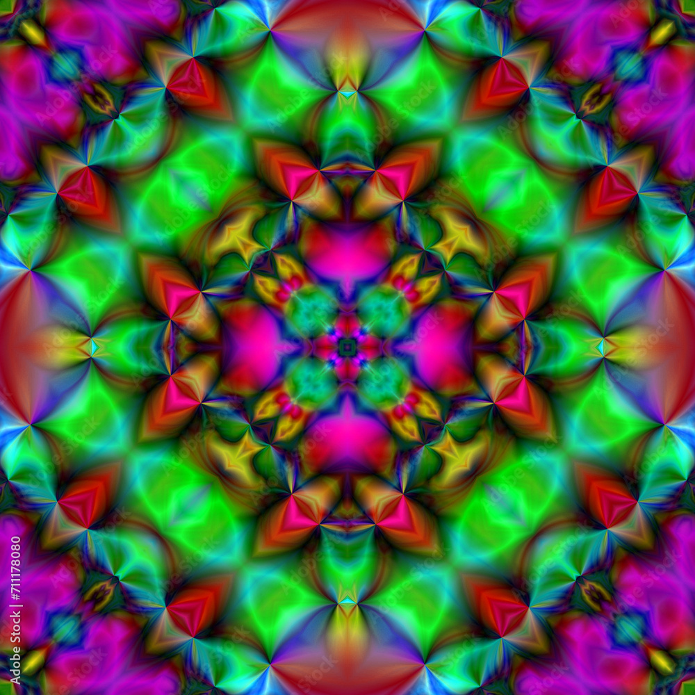 3D rendering of cool futuristic kaleidoscope patterns, Abstract chaotic kaleidoscope psychedelic background. pattern for design. 3D rendering of cool futuristic kaleidoscope patterns, Abstract chaotic kaleidoscope psychedelic background. pattern for design.
