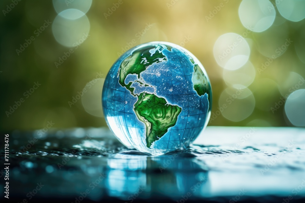 eco concept It shows the collaborative efforts of people who care for the earth, the importance of water, land, forests and animals. eco concept It shows the collaborative efforts of people who care for the earth, the importance of water, land, forests and animals.