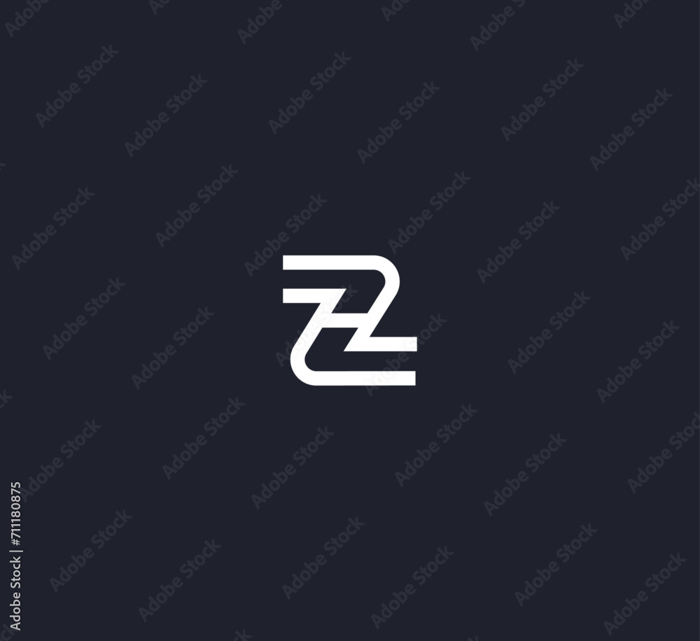 ZH, HZ, Z letter logo design template elements. Modern abstract digital alphabet letter logo. Vector illustration. New Modern logo. ZH, HZ, Z letter logo design template elements. Modern abstract digital alphabet letter logo. Vector illustration. New Modern logo.