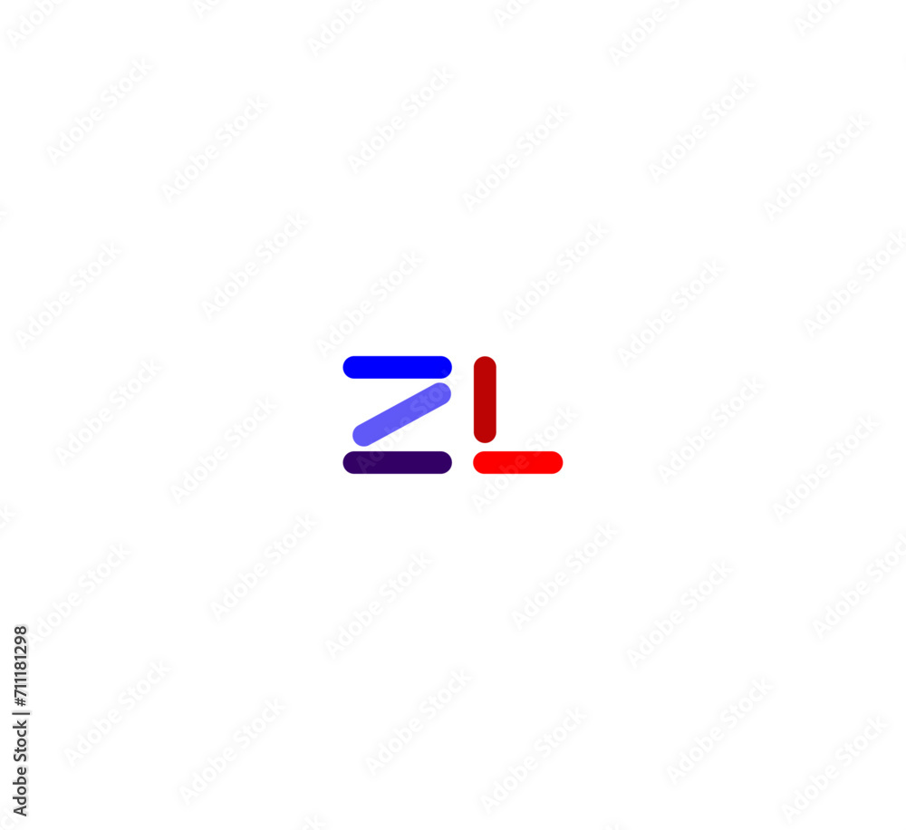 ZL ,LZ letter logo design template elements. Modern abstract digital alphabet letter logo. Vector illustration. New Modern logo. ZL ,LZ letter logo design template elements. Modern abstract digital alphabet letter logo. Vector illustration. New Modern logo.