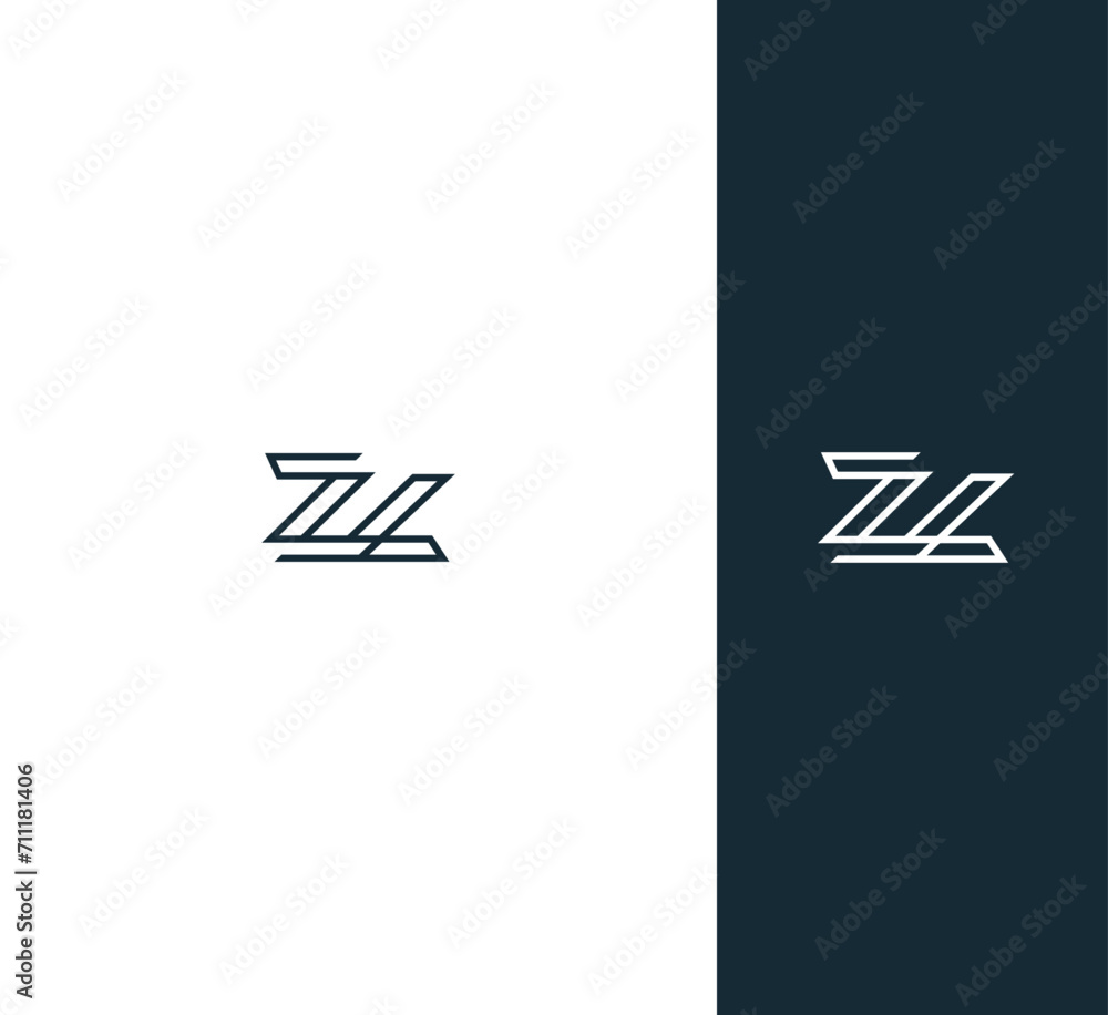 ZL ,LZ letter logo design template elements. Modern abstract digital alphabet letter logo. Vector illustration. New Modern logo. ZL ,LZ letter logo design template elements. Modern abstract digital alphabet letter logo. Vector illustration. New Modern logo.