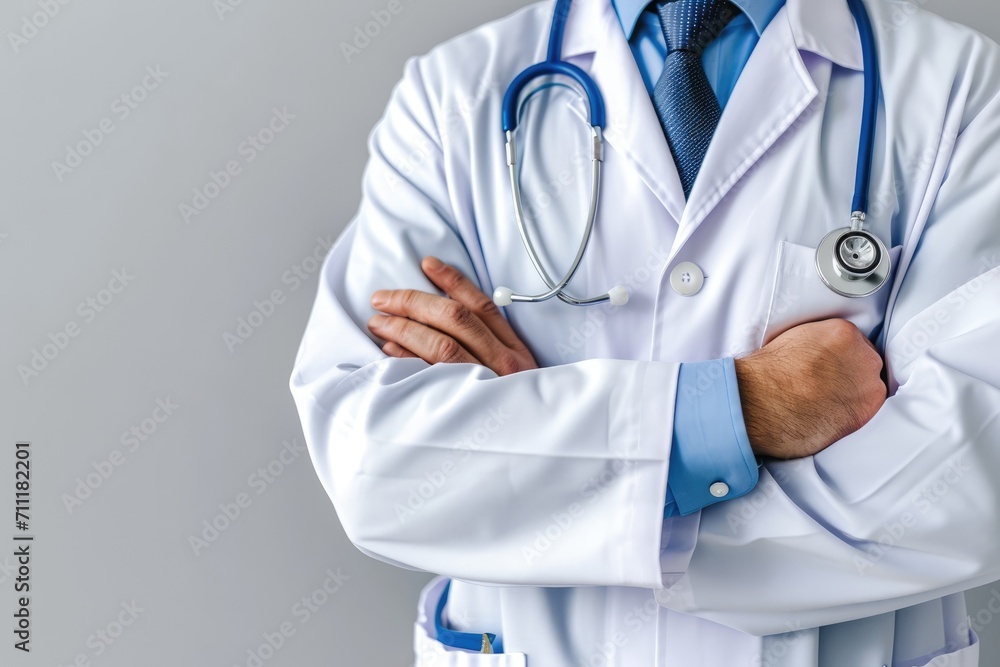 Medical doctor holding stethoscope your healthy concept in hospital Medical doctor holding stethoscope your healthy concept in hospital