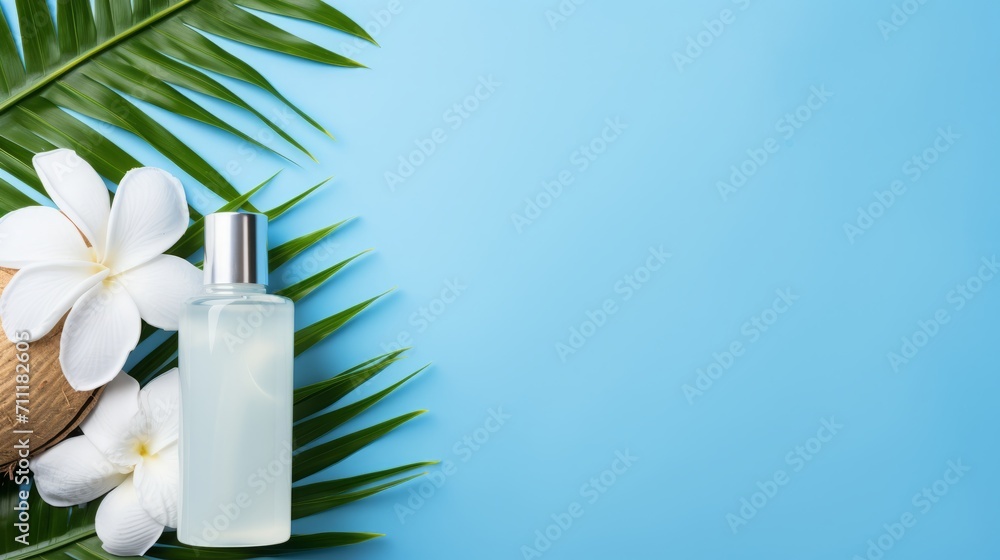 Skin Care Product Surrounded by Beautiful White Flowers (1) Skin Care Product Surrounded by Beautiful White Flowers (1)