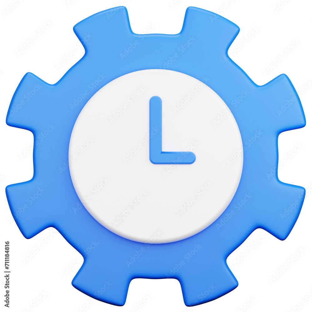 Time Management 3D Illustration Time Management 3D Illustration