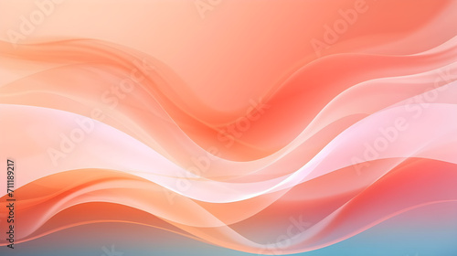 abstract background with waves © As_pronon