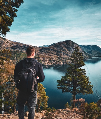 San Martin de los Andes, lago Lacar, Patagonia Argentina