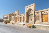 Caravanserai Ahmadjon in Historic Center of Bukhara, Uzbekistan