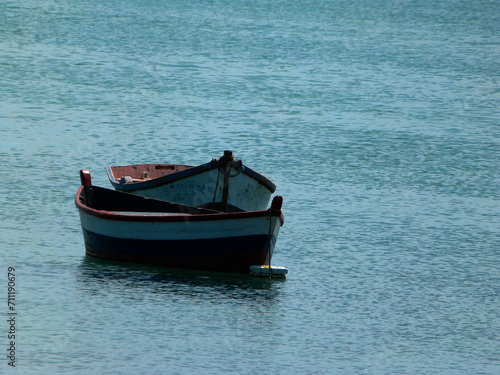 bote flotando en el agua