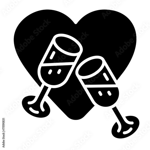 Champagne Icon