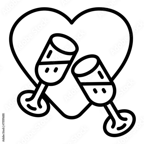 Champagne Icon