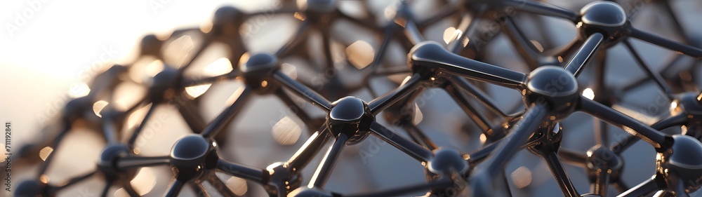 scientific structures - science, geometry, physics, particles, space, nature, abstract