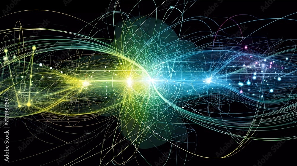 scientific structures - science, geometry, physics, particles, space, nature, abstract scientific structures - science, geometry, physics, particles, space, nature, abstract