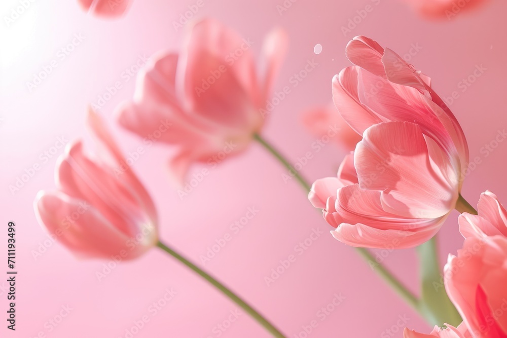 Obraz premium Flowers background