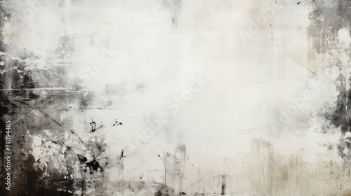 distressed white grunge background illustration worn old, antique weathered, rustic faded distressed white grunge background © vectorwin