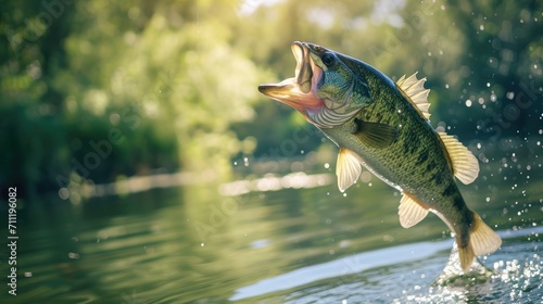 Casting into Memories: Recalling a Remarkable Bass Fishing Adventure, Angler's Joy, Fishing Excitement, Outdoor Enthusiasm, Bass Fishing Thrills, Nostalgia, Fishing Rod, Nature Connection, Adventure R