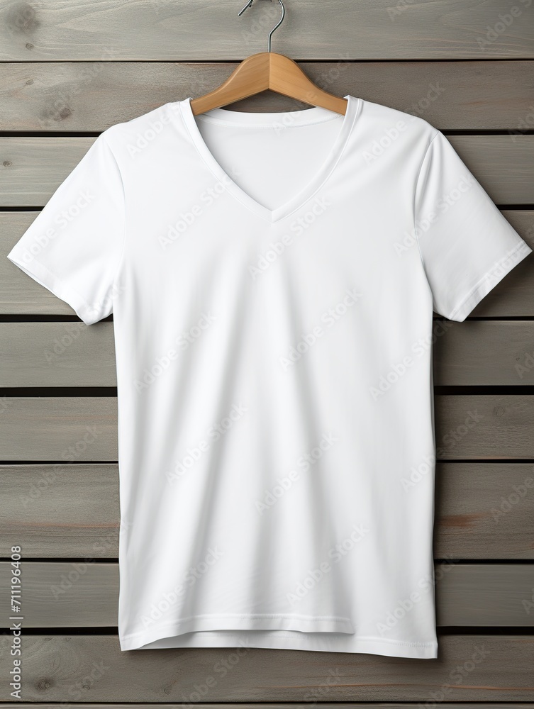 white t-shirt as element isolated on white background white t-shirt as element isolated on white background