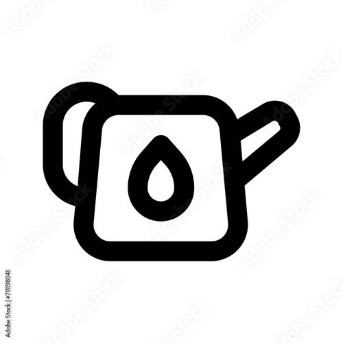 watering can line icon