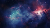 nebula and galaxies in space. abstract cosmos background