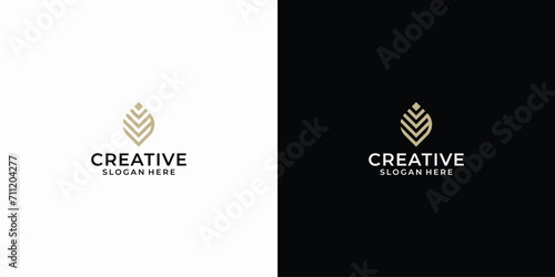 Mv logo design vector illustration template