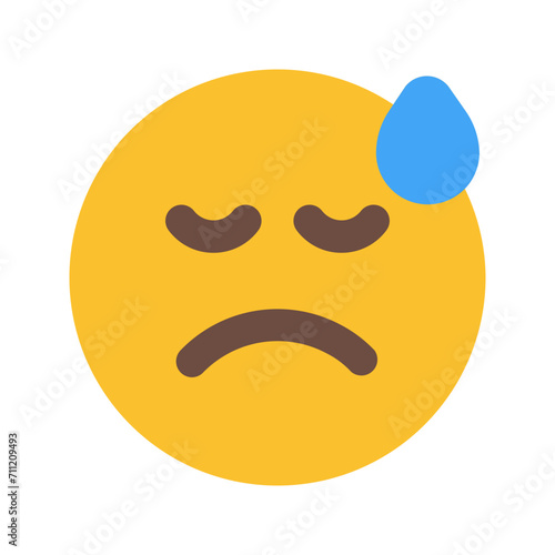 disappointed Flat icon