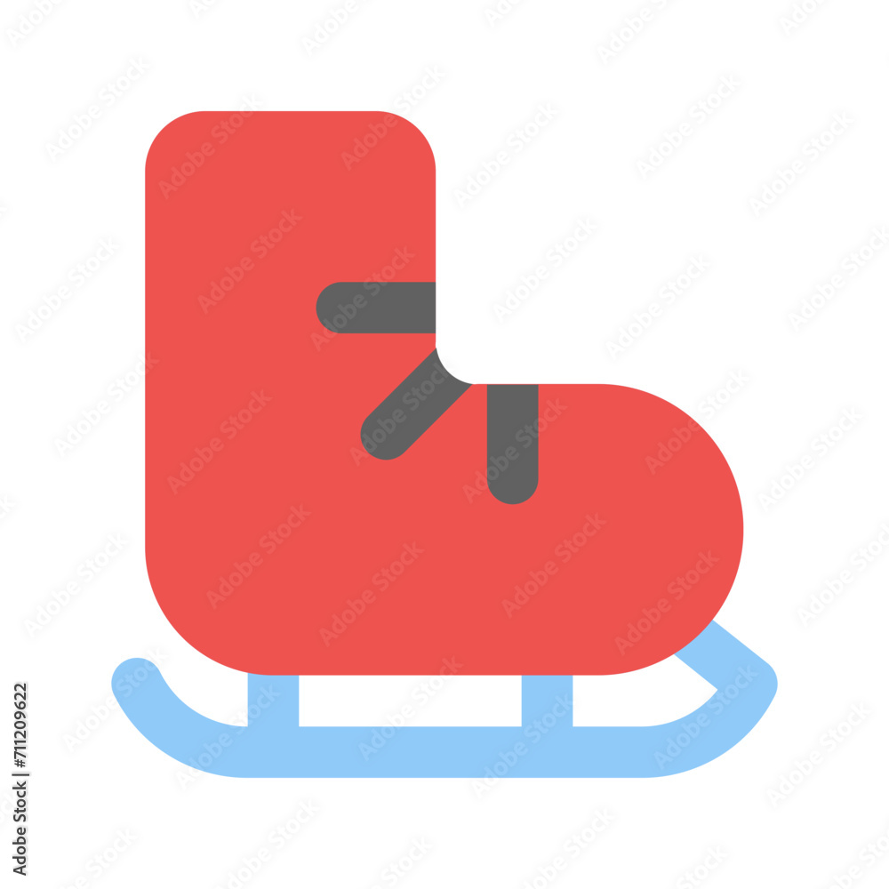 ice skate Flat icon ice skate Flat icon