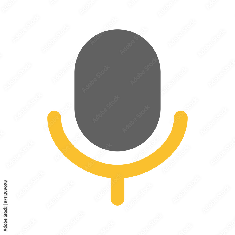 mic Flat icon mic Flat icon