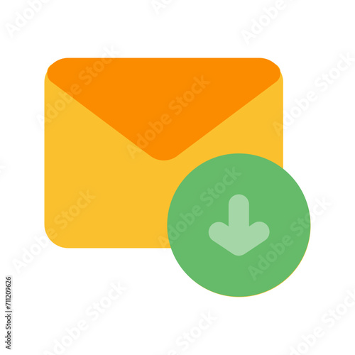 inbox Flat icon