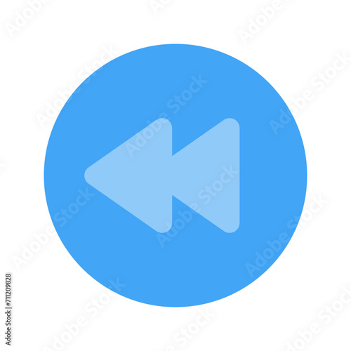 Free Download rewind Flat icon - GFXLoad