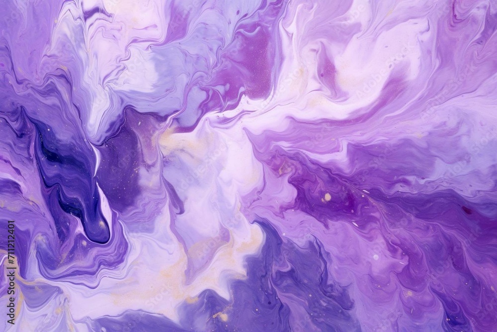 Fototapeta premium Purple paint background with marble pattern. Generative AI