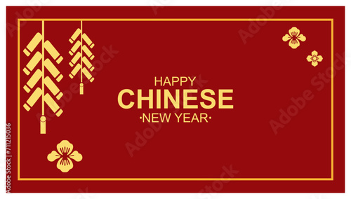 Happy Chinese new year design Japanese, Korean, Vietnamese lunar new year. Vector illustration and banner concept for cover, card, poster, banner. Chinese