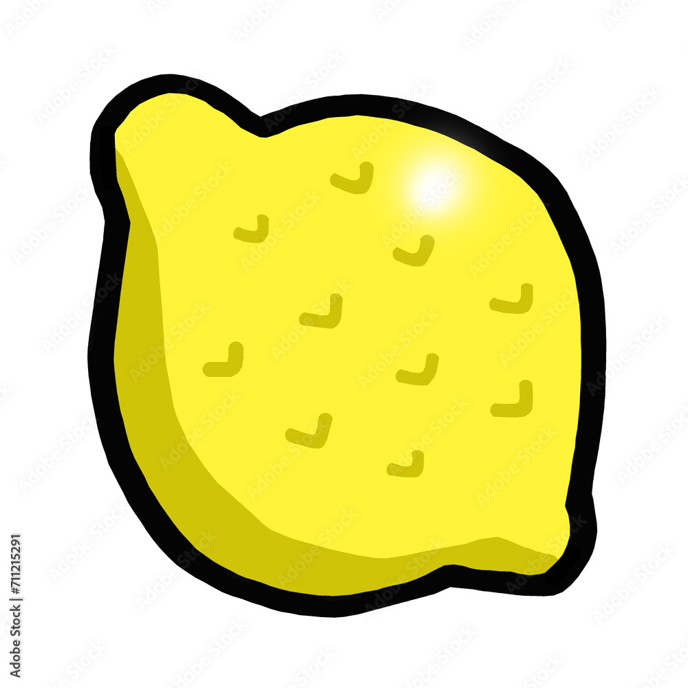 Fototapeta premium レモン イラスト