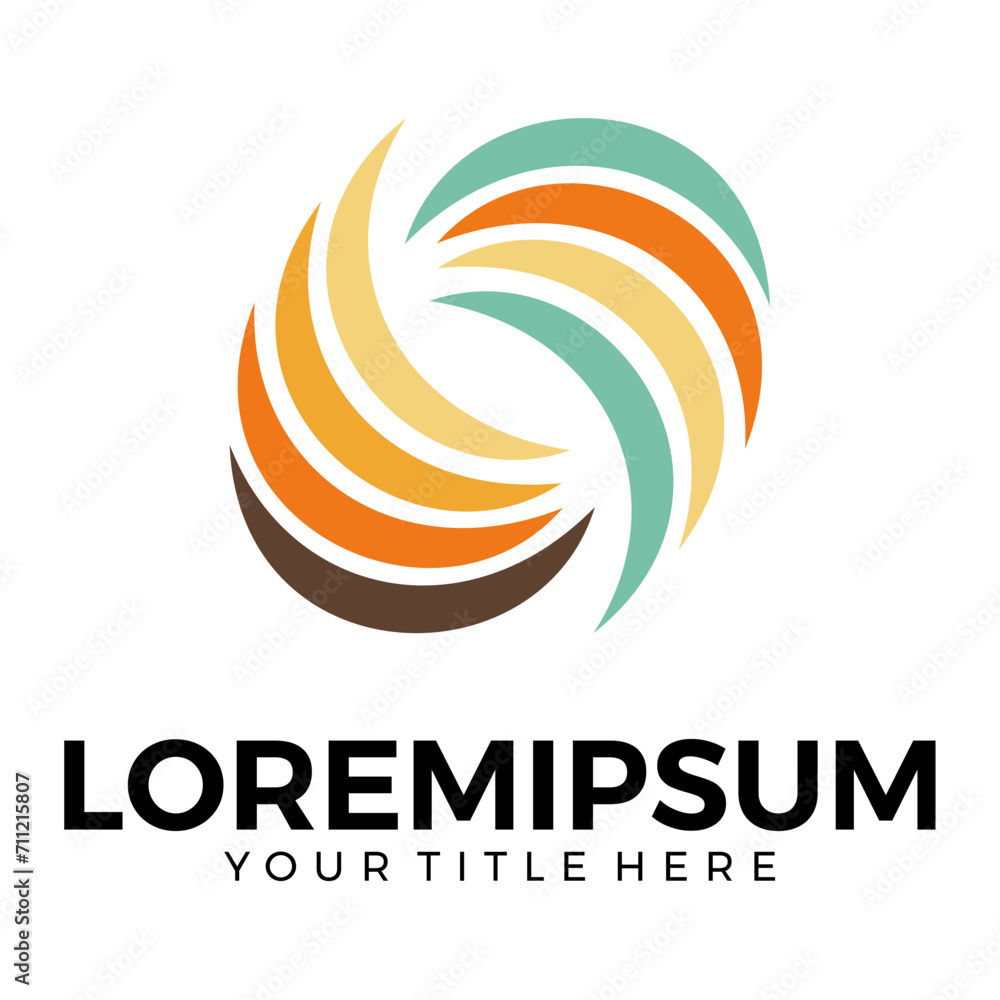 Free Vector Abstract Company Logo Template