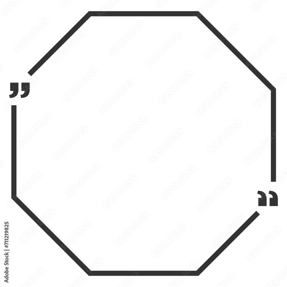 Obraz premium Quote Box Frame
