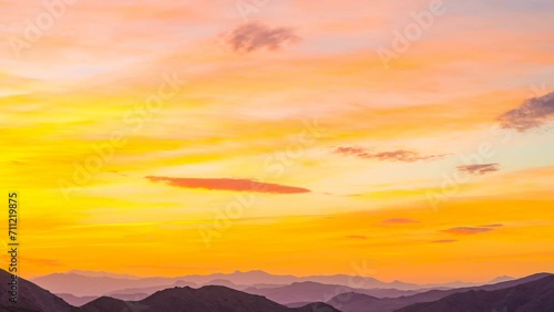 4K, Timelapse, Sunrise, Dante's View, Death Valley, National Park, Elevated Perspective, Desert Beauty, Desert Landscape