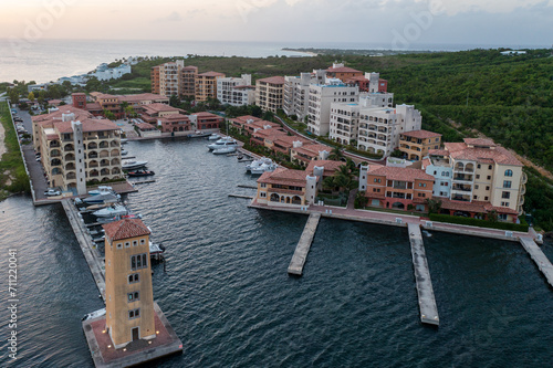 Porto Cupecoy, St Maarten by Drone photo