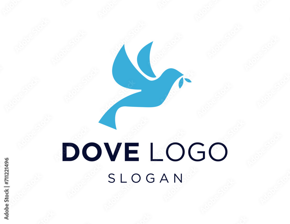 The logo design is about Dove and was created using the Corel Draw 2018 application with a white background. The logo design is about Dove and was created using the Corel Draw 2018 application with a white background.
