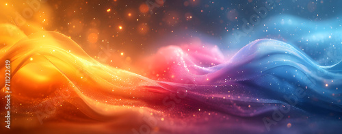 Colorful bright abstract smoke background.