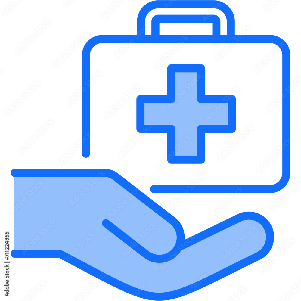 Fototapeta premium Health Service Icon