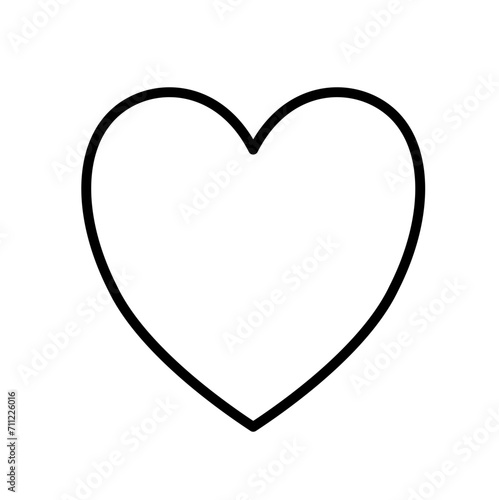 Love Heart Symbol Icon