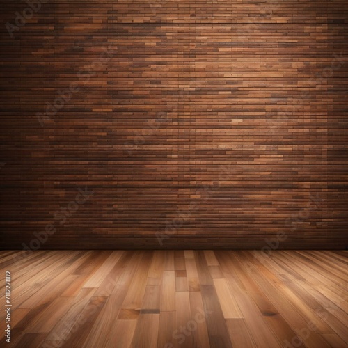 brick wall background wood floor for products 